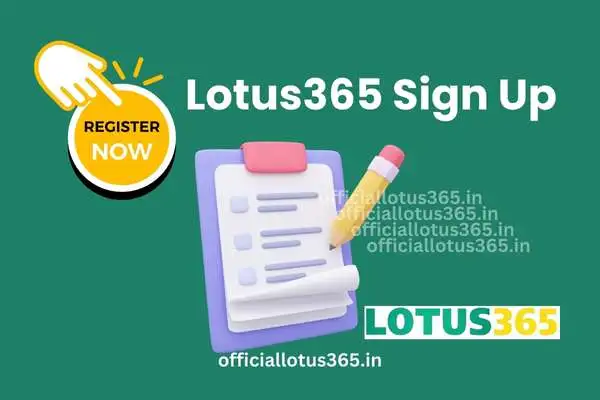 Lotus365 Sign Up Registration