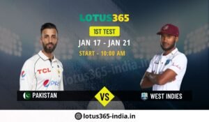 Read more about the article A Historic Battle Begins: Pakistan vs West Indies 1st Test Preview (Jan 17-21) | Lotus365