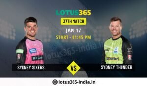 Read more about the article Sydney Sixers vs Sydney Thunder: A Thrilling Clash in the 37th Match Preview – Big Bash League 2024-25